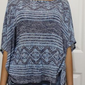 Grey and Light Blue Sweater